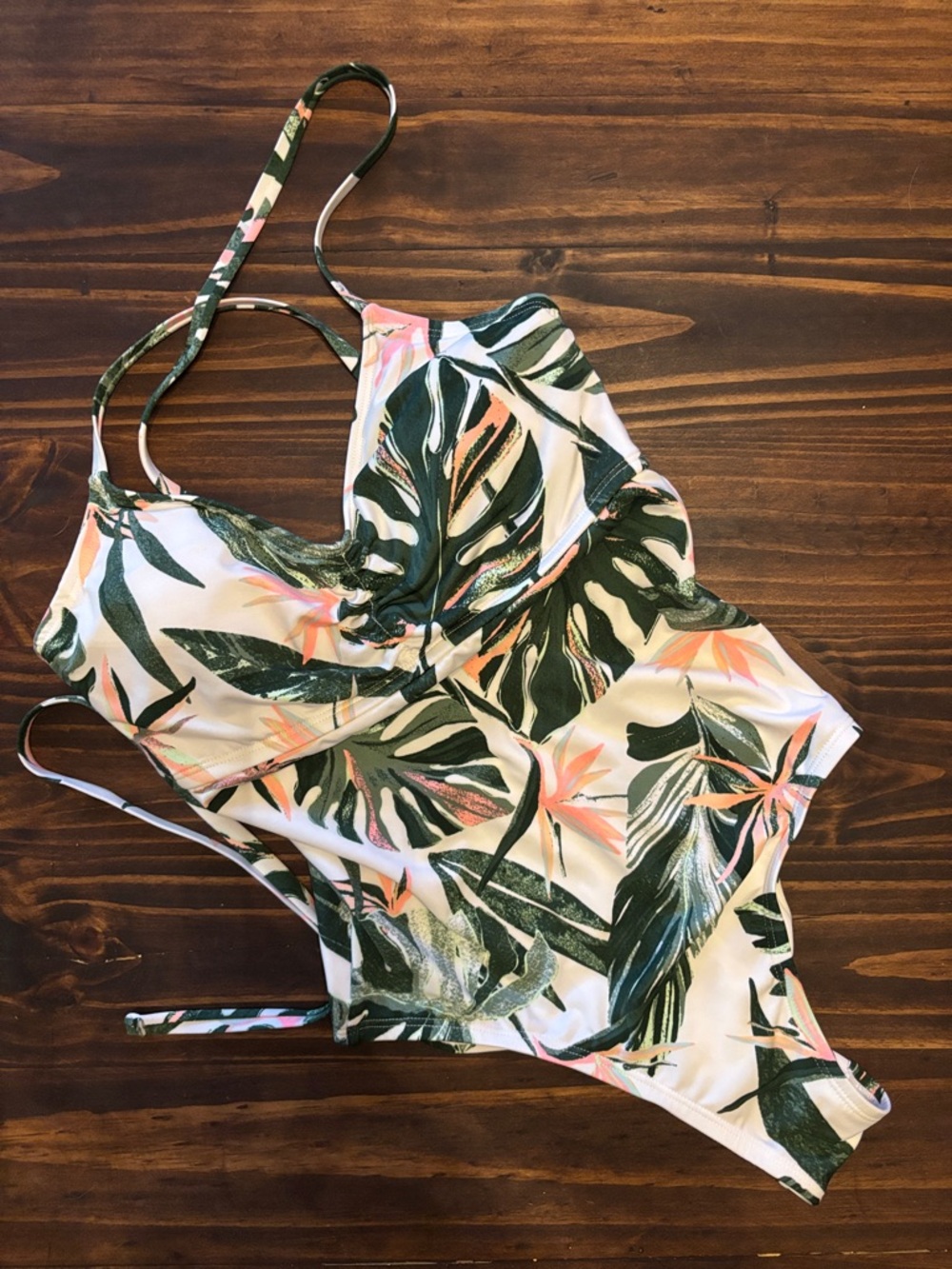 Carve designs tropical one piece swimsuit small